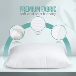 Aghana Digitals Cooling Hotel Pillows Set Of 2, Standard Size, 950 Grams Fill 9 Aghana Digitals Cooling Hotel Pillows Set Of 2, Standard Size, 950 Grams Fill -Laura Ashley Shop GUEST 7be3e4ac 9624 4ce1 ac42 705291bd4647