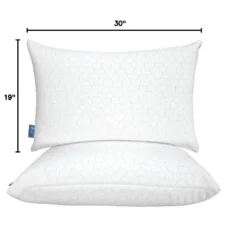 Itopfox Cooling Pillows For Sleeping 2 Pack, Shredded Memory Foam Bed Pillows, Cool Gel Pillow For Hot Sleepers Adjustable Firm Pillow For Side, Back 19 Itopfox Cooling Pillows For Sleeping 2 Pack, Shredded Memory Foam Bed Pillows, Cool Gel Pillow For Hot Sleepers Adjustable Firm Pillow For Side, Back -Laura Ashley Shop GUEST 7fd0ac4e 559b 4359 994a 2c661420c041