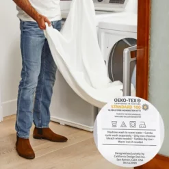 Cooling Percale Sheets - GOTS Certified 100% Organic Cotton Sheets Set With Deep Pockets By California Design Den -Laura Ashley Shop GUEST 84dac457 4ab8 414e 9371 aef218626727 1