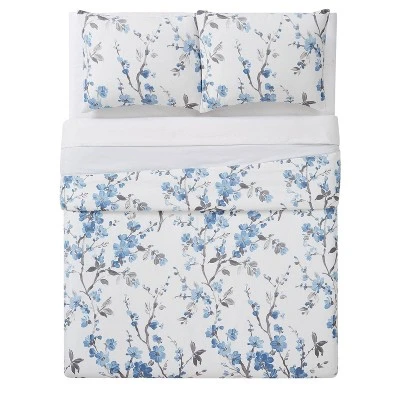 Kasumi Floral Duvet Cover Set - Cannon 3 Kasumi Floral Duvet Cover Set - Cannon