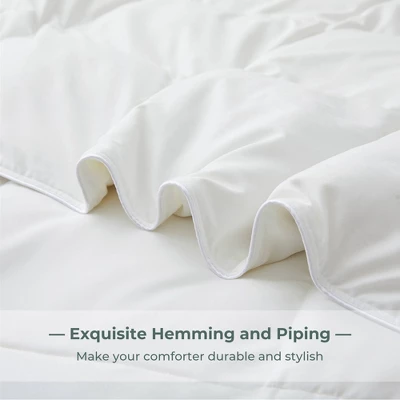 Peace Nest Lightweight & Medium Weight White Goose Feather Down Comforter 9 Peace Nest Lightweight & Medium Weight White Goose Feather Down Comforter - Image 7