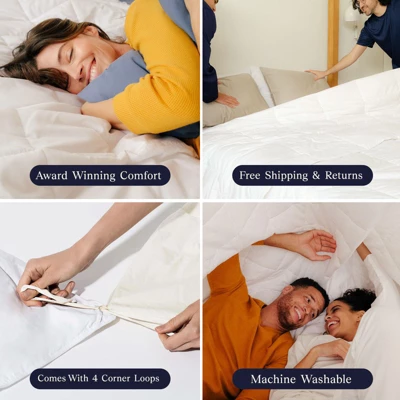 Slumber Cloud Temperature Regulating Comforter - King/California King 5 Slumber Cloud Temperature Regulating Comforter - King/California King - Image 3