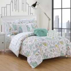 Chic Home Design Ellis Bed In A Bag Comforter Set