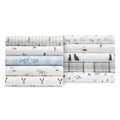 Printed Pattern Percale Cotton Sheet Set - Eddie Bauer -Laura Ashley Shop GUEST 934a2a70 7534 4d7f b740 bf43e40e0cb6