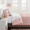 Strawberry Print Reversible Microfiber Comforter & Sheet Set Light Pink - Room Essentials™ -Laura Ashley Shop GUEST 939e58b8 3b2c 4e33 b176 fc58f22f50ec