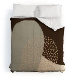 Modern Abstract Shapes 5 Polyester Comforter & Sham Set Beige/Brown - Deny Designs 7 Modern Abstract Shapes 5 Polyester Comforter & Sham Set Beige/Brown - Deny Designs -Laura Ashley Shop GUEST 9e7d4497 5592 4c86 b87f fa061c3c8d43