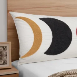 Sweet Jojo Designs Gender Neutral Body Pillow Cover (Pillow Not Included) 54in.x20in. Boho Moon Red Black Yellow -Laura Ashley Shop GUEST 9ecc3b79 c37b 4978 8694 03c30304857b