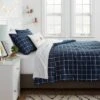 Reversible Microfiber Grid Comforter - Room Essentials™ -Laura Ashley Shop GUEST a2411ca3 c7fc 4886 b1f2 8d2c6ace4984