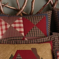 Park Designs Cabin Patchwork Euro Sham Patchwork -Laura Ashley Shop GUEST a2b5d62a 6a97 475e 8000 4735c87cbbe8