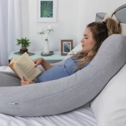 PharMeDoc Pregnancy Pillow, U-Shape Full Body Maternity Pillow, Jersey Cotton Cover 23 PharMeDoc Pregnancy Pillow, U-Shape Full Body Maternity Pillow, Jersey Cotton Cover -Laura Ashley Shop GUEST a8a46045 fbb8 4be0 9ac3 a8a60ba4e83d