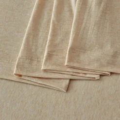 Great Bay Home Heathered Melange T-Shirt Jersey Knit Cotton Sheet Set -Laura Ashley Shop GUEST a96dfaf0 99b2 4943 9d6d 0226710c96be