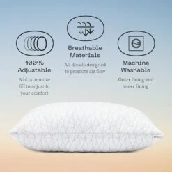 Coop Home Goods The Original - Adjustable Memory Foam Pillow - Greenguard Gold Certified 13 Coop Home Goods The Original - Adjustable Memory Foam Pillow - Greenguard Gold Certified -Laura Ashley Shop GUEST aa38f2c0 6493 4d5e b36f ee0fc9f80f32
