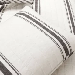 Farmhouse Striped Reversible Quilt Bedding Set - Lush Décor 11 Farmhouse Striped Reversible Quilt Bedding Set - Lush Décor -Laura Ashley Shop GUEST aeb2ae5e ef5d 41ed 9151 3bc0ff965fc0