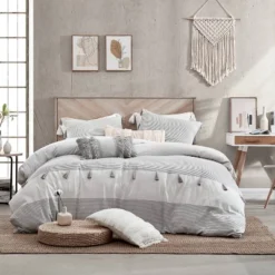 Peri Home 3pc Panama Stripe Comforter Set Light Gray 13 Peri Home 3pc Panama Stripe Comforter Set Light Gray -Laura Ashley Shop GUEST b29a8f5c d2a8 4b3a aa4d 6e905c3ca51f
