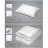 Depera Home Queen Down Alternative Microfiber Comforter White -Laura Ashley Shop GUEST b3b25320 eb97 4494 a6a9 eba935e41c81