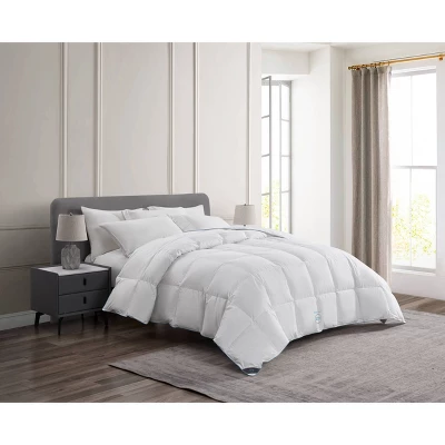 Sleep Climate Twin 233 Thread Count Feather And Down Blend Comforter: 80% Cotton, 20% Polyester, Dry Clean Only 3 Sleep Climate Twin 233 Thread Count Feather And Down Blend Comforter: 80% Cotton, 20% Polyester, Dry Clean Only