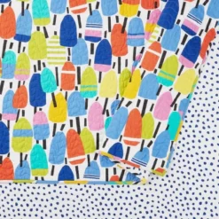 Kate Nelligan For Makers Collective Buoys Quilt Set Blue/Green/Red -Laura Ashley Shop GUEST b9c5942a be06 4069 9c6b 40c224ec6b96