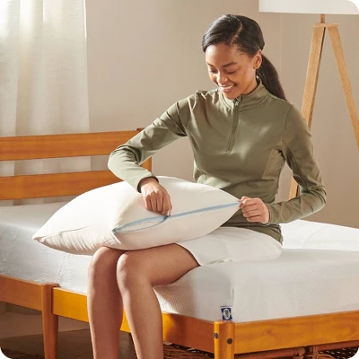 Sealy Dreamlife Standard Soft Machine Washable Shredded Memory Foam Pillow 8 Sealy Dreamlife Standard Soft Machine Washable Shredded Memory Foam Pillow - Image 6