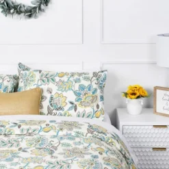 Southshore Fine Living Wanderlust Oversized Ultra-soft Duvet Cover Set With Shams -Laura Ashley Shop GUEST bf170cc6 0ee7 4216 a626 ba96a9d747da