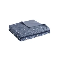 Inari Cotton Printed Duvet Cover Set With Trims Indigo Blue - Ink+Ivy -Laura Ashley Shop GUEST c5416d91 2c41 4986 80d9 bd7b8d0a0a9c