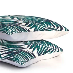 Zoe Wodarz The Palm Hotel Botanical Pillow Shams (Standard/Queen) Green 2 Pc - Deny Designs -Laura Ashley Shop GUEST cdefe786 1d7d 480d b1f0 3283a512889b