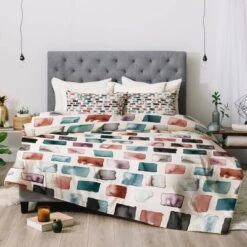 Ninola Design Mineral Color Blocks Rustic Poly Comforter Set - Deny Designs -Laura Ashley Shop GUEST cf2e151d 1867 48fb b216 d320073cef8a