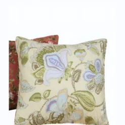 Greenland Home Fashions 0407ADECP Antique Chic Multi Dec. Pillow Pair -Laura Ashley Shop GUEST cf435d47 80a9 4d1c 89fe 46796d99cf3d