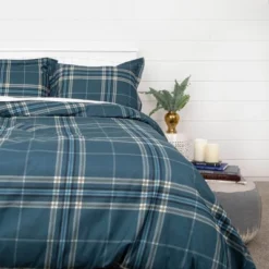 Southshore Fine Living Vilano Plaid Oversized Down Alternative Comforter Set -Laura Ashley Shop GUEST d071493f 71d4 4af4 91f2 c8e2f3012a1f