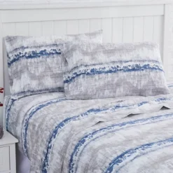 Southshore Fine Living, Abstraction, 100% Cotton 2 Pillow Cases 300-Thread-count Long-Staple Sateen