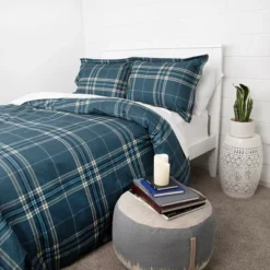 Southshore Fine Living Vilano Plaid Oversized Down Alternative Comforter Set -Laura Ashley Shop GUEST d2db2478 120c 4e61 a66f db8f208d5bc1