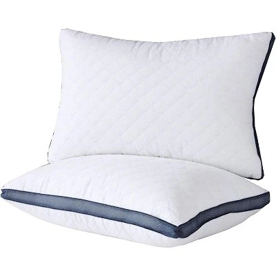 Aghana Digitals Luxury Queen Size Bed Pillows Set Of 2 For Side Sleepers 3 Aghana Digitals Luxury Queen Size Bed Pillows Set Of 2 For Side Sleepers