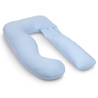 PharMeDoc Pregnancy Pillow, U-Shape Full Body Maternity Pillow, Jersey Cotton Cover 15 PharMeDoc Pregnancy Pillow, U-Shape Full Body Maternity Pillow, Jersey Cotton Cover - Image 13