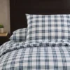 Eddie Bauer Basic Plaid Duvet Set Navy Blue -Laura Ashley Shop GUEST d6725a0a 2095 4174 bdcb adc776bd7111