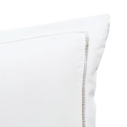 Standard 2pk Hemstitch Pillow Sham White - Luxury Hotel -Laura Ashley Shop GUEST dc387f2e a3fe 44e7 be5e 5eb549f8a3d3