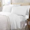 Great Bay Home Cotton Solid Flannel Sheet Set -Laura Ashley Shop GUEST defb49e8 d13f 4744 b4fc fd1b07ae6cb8