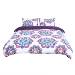 PiccoCasa Bohemian Duvet Sets Includes 1 Duvet Cover 2 Pillow Shams