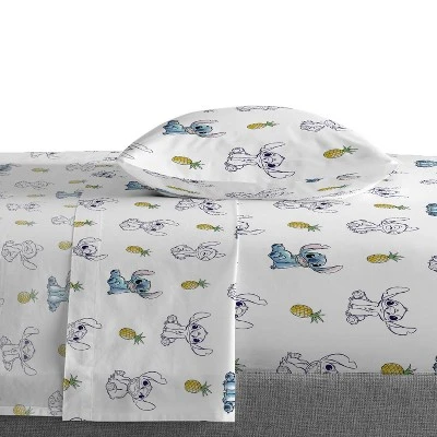 Saturday Park Disney Lilo & Stitch Watercolor Vibes 100% Organic Cotton Bed Set 6 Saturday Park Disney Lilo & Stitch Watercolor Vibes 100% Organic Cotton Bed Set - Image 4