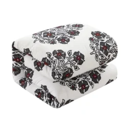 Chic Home Yazmin 7 Piece Duvet Cover Set Large Scale Floral Medallion Print Design Bed In A Bag Bedding Grey -Laura Ashley Shop GUEST e51b2a38 0400 41e7 a6a0 902d84533d1d