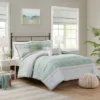 5pc Tulia Seersucker Comforter Bedding Set With Throw Pillows Green - Madison Park -Laura Ashley Shop GUEST e6b8be51 907e 404d a382 b957a27af24c