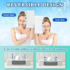 Aghana Digitals Ce Cube Memory Foam Cooling Pillow For Side Sleepers 8 Aghana Digitals Ce Cube Memory Foam Cooling Pillow For Side Sleepers -Laura Ashley Shop GUEST eb754622 dc5f 437e 8b84 330e5c649aa6