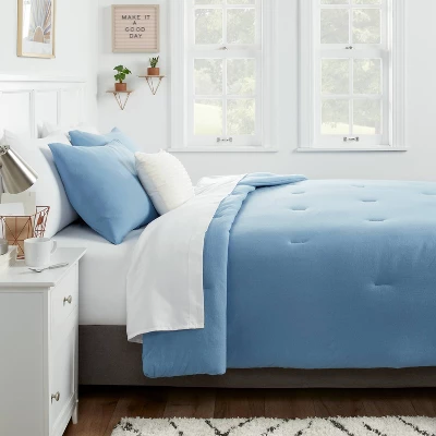 Jersey Solid Comforter - Room Essentials™ 3 Jersey Solid Comforter - Room Essentials™