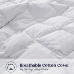 Peace Nest All-season 500 Thread Count Cotton White Goose Feather & Down Comforter Duvet Insert -Laura Ashley Shop GUEST f03c4aa4 5af4 4fd3 998e e6fa30d4ff53
