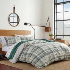 Eddie Bauer - Timbers Reversible Comforter & Sham Set Green -Laura Ashley Shop GUEST f21dc9dd ecb9 457b 9a46 31487845ed20