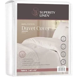 Superity Button Closure 100% Cotton Duvet Cover – White -Laura Ashley Shop GUEST fb1d001a 010f 4675 b479 7f95fcfa3de2